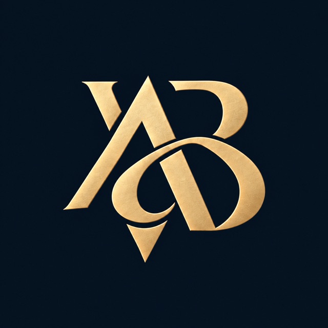 Emblema dorado de iVA&B